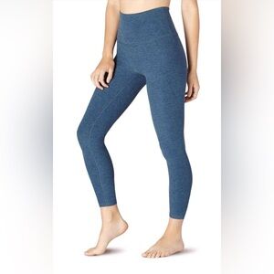 Beyond Yoga Spacedye Midi Leggings in Insignia Navy NWT